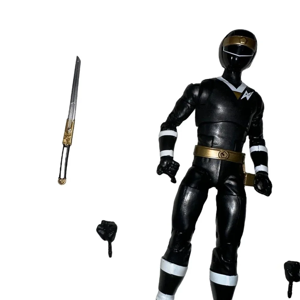 Power Rangers Corcus Black Lightning Collection Alien Rangers Aquitar Figure